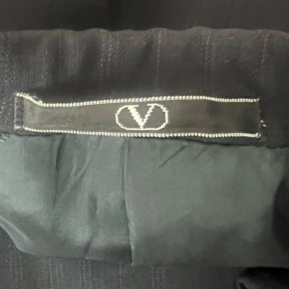 Valentino Garavani Uomo Line Men’s Sz 46 Luxury Suit Navy Virgin Wool Tailored - Picture 6 of 16